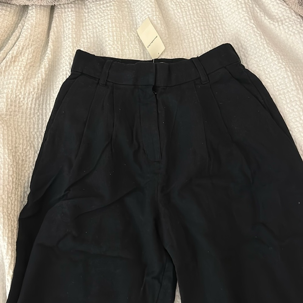 NWT Abercrombie Linen Wide Leg Trouser - Short Length